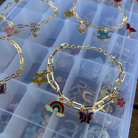 Handmade Kids Charm Bracelets - Picture 2 of 4